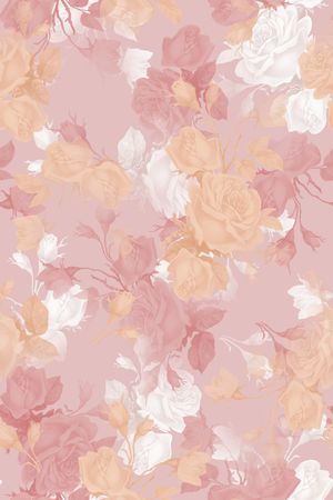 满版散花印花华亿平台图片