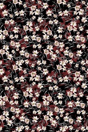 真丝印花华亿平台图片