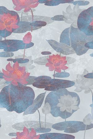 中国风印花华亿平台图片