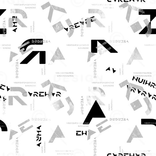 字母印花华亿平台图片