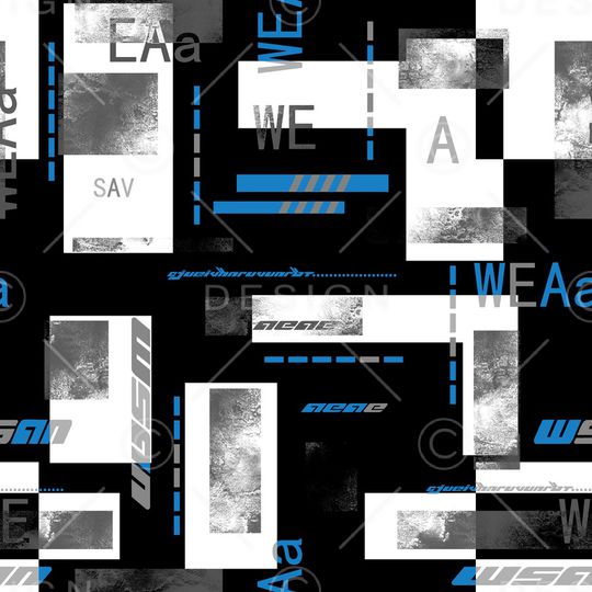 几何印花华亿平台图片