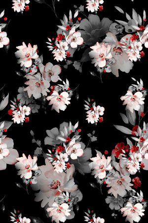 真丝印花华亿平台图片