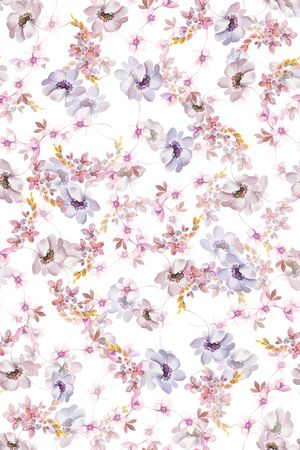 小碎花印花华亿平台图片