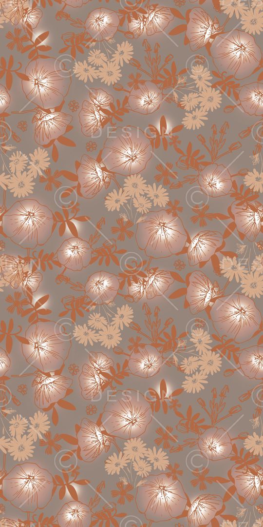 线条花印花华亿平台图片