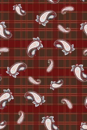 佩斯利印花华亿平台图片