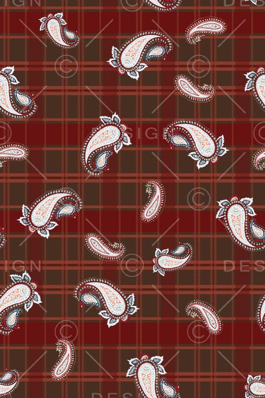 佩斯利印花华亿平台图片