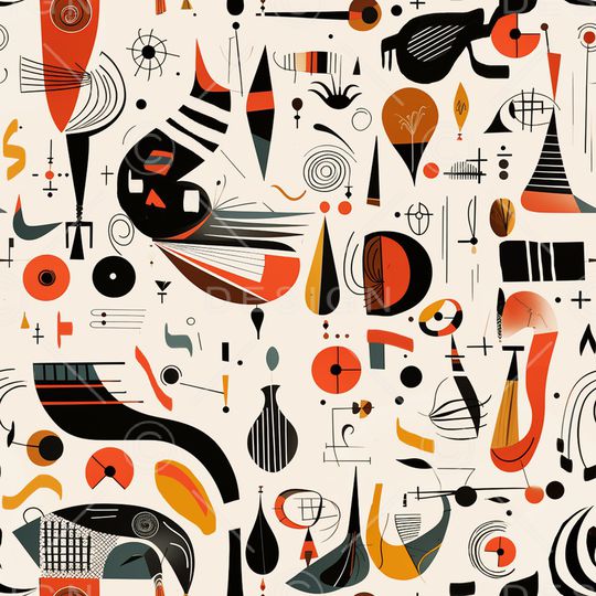 抽象印花华亿平台图片