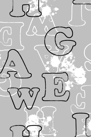 字母印花华亿平台图片