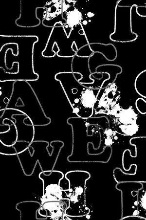 字母印花华亿平台图片