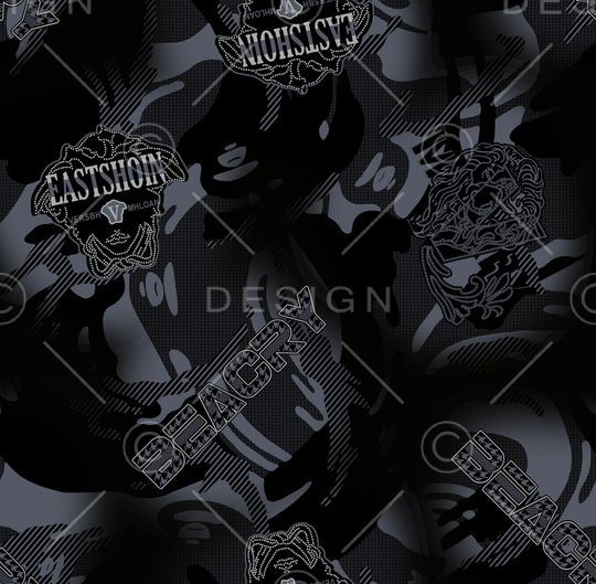 抽象印花华亿平台图片