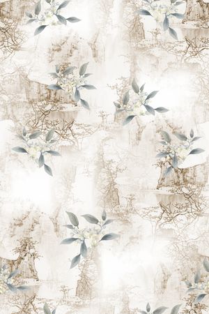 中国风印花华亿平台图片