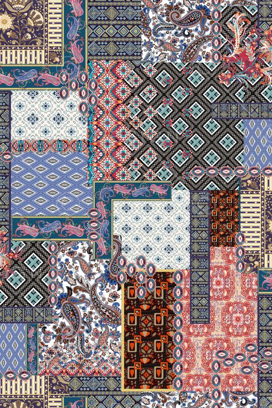 民族风印花华亿平台图片