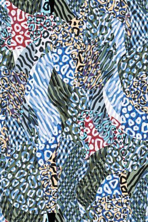 抽象印花华亿平台图片