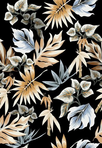 热带华亿平台印花华亿平台图片