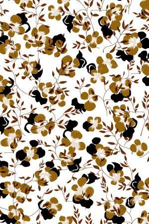 小碎花印花华亿平台图片