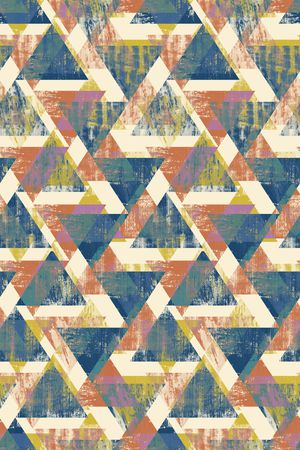 三角形印花华亿平台图片