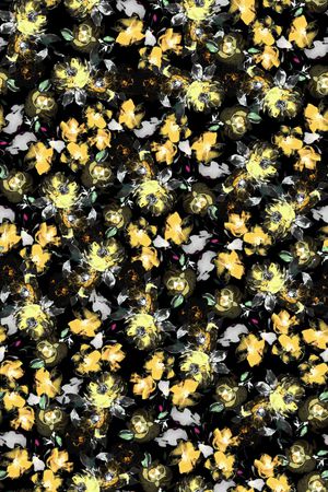 小碎花印花华亿平台图片