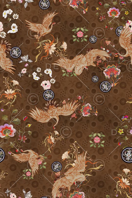 中老年印花华亿平台图片