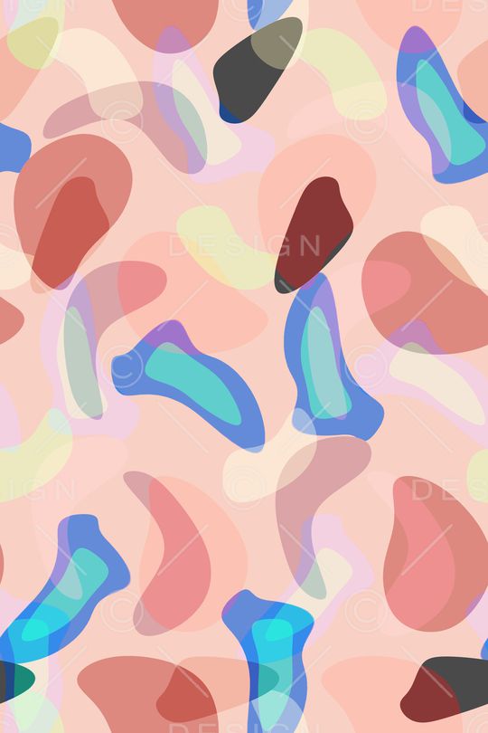 抽象印花华亿平台图片