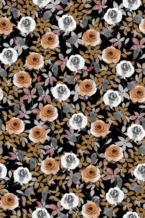 真丝印花华亿平台图片