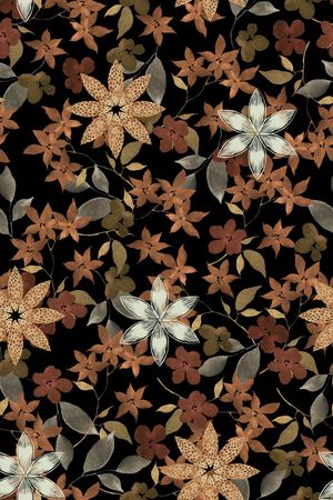 真丝印花华亿平台图片