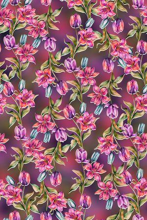 大牌风印花华亿平台图片