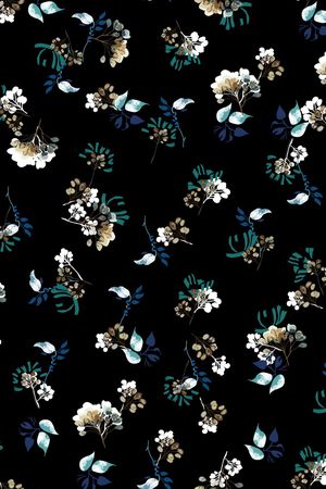 小碎花印花华亿平台图片