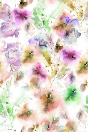 水彩印花华亿平台图片