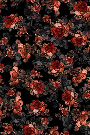 仿刺绣印花华亿平台图片