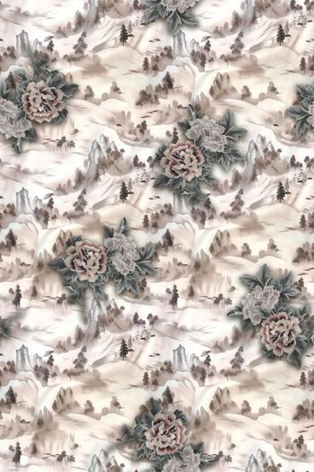 真丝印花华亿平台图片