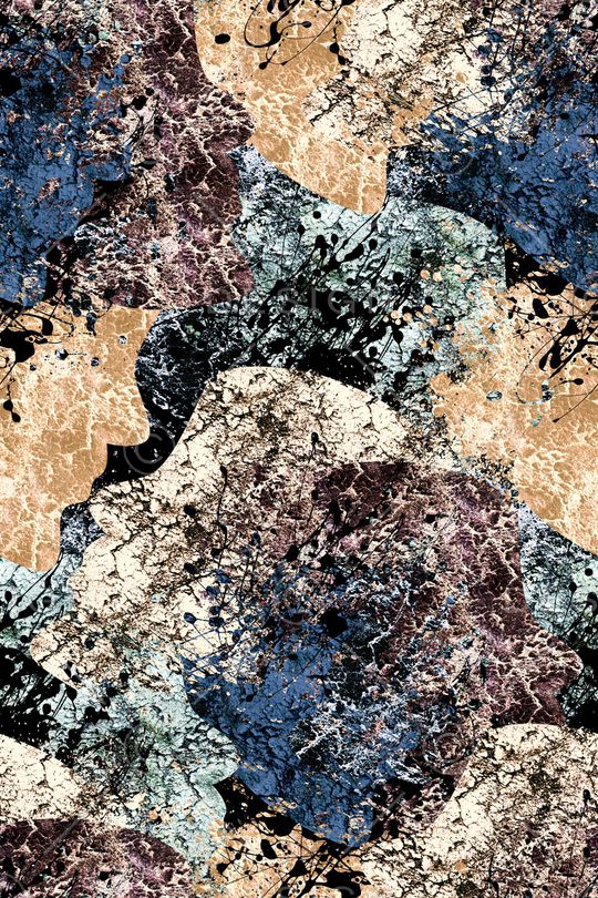 抽象印花华亿平台图片