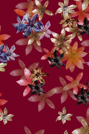 水彩印花华亿平台图片