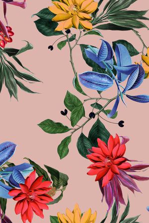 复古印花华亿平台图片