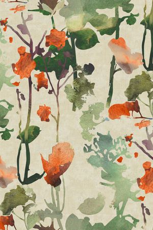 水彩印花华亿平台图片