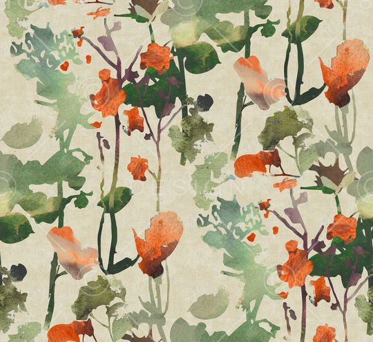 水彩印花华亿平台图片