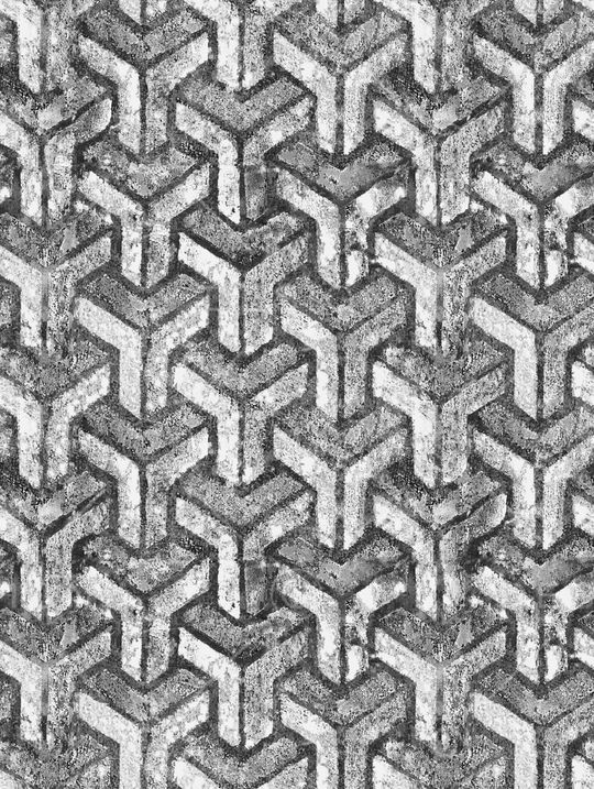 几何印花华亿平台图片