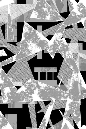 几何印花华亿平台图片