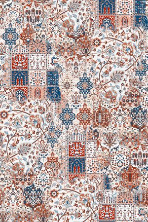 复古印花华亿平台图片