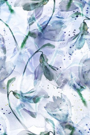 水彩印花华亿平台图片