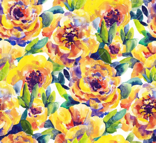 水彩印花华亿平台图片