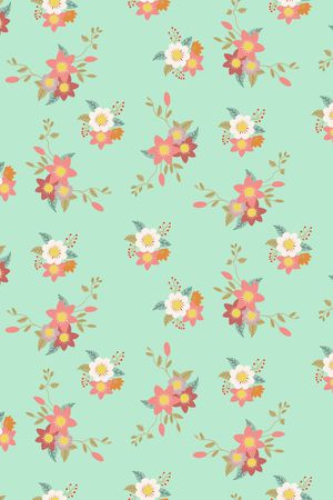 小碎花印花华亿平台图片