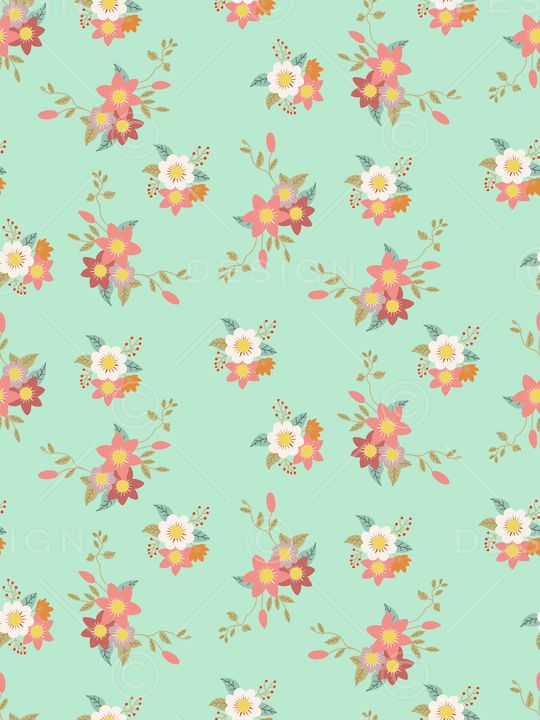 小碎花印花华亿平台图片