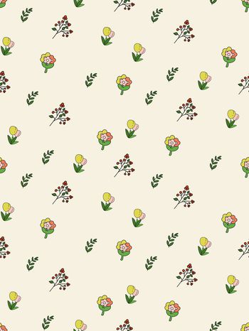 小清新印花华亿平台图片