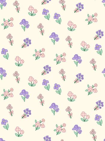 小清新印花华亿平台图片