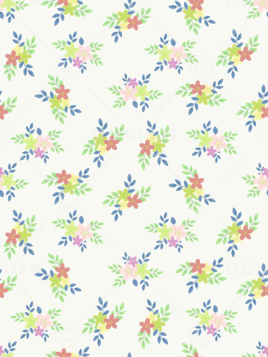 小清新印花华亿平台图片