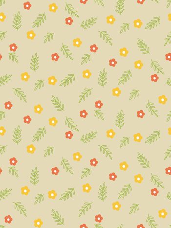 小清新印花华亿平台图片