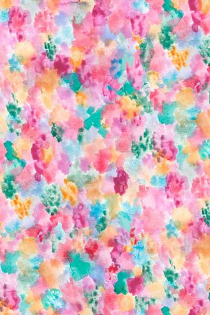 抽象花卉印花华亿平台图片