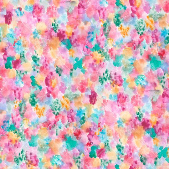 抽象花卉印花华亿平台图片