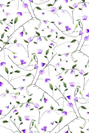 小碎花印花华亿平台图片