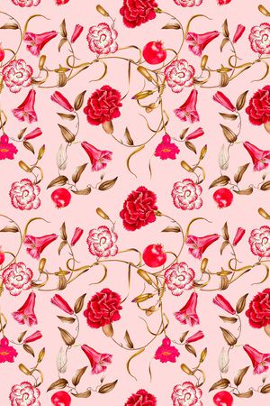 小碎花印花华亿平台图片